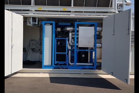 Equipment manufacturer Enogia adapts its ORC modules to suit the specific waste heat temperature ranges onboard (credit: Enogia)